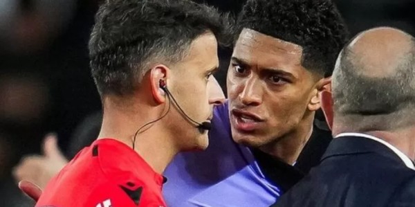 曼萨诺明日主哨皇马客战皇社，他曾取消贝林绝杀球并出红牌