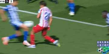 半场：马竞1-1阿拉维斯，朱利亚诺-西蒙尼破门，瑟洛特送点