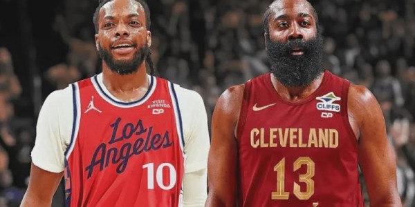 云开体育官网-哈登对加兰控卫数据大比拼，36岁老将竟比26岁青年还强？